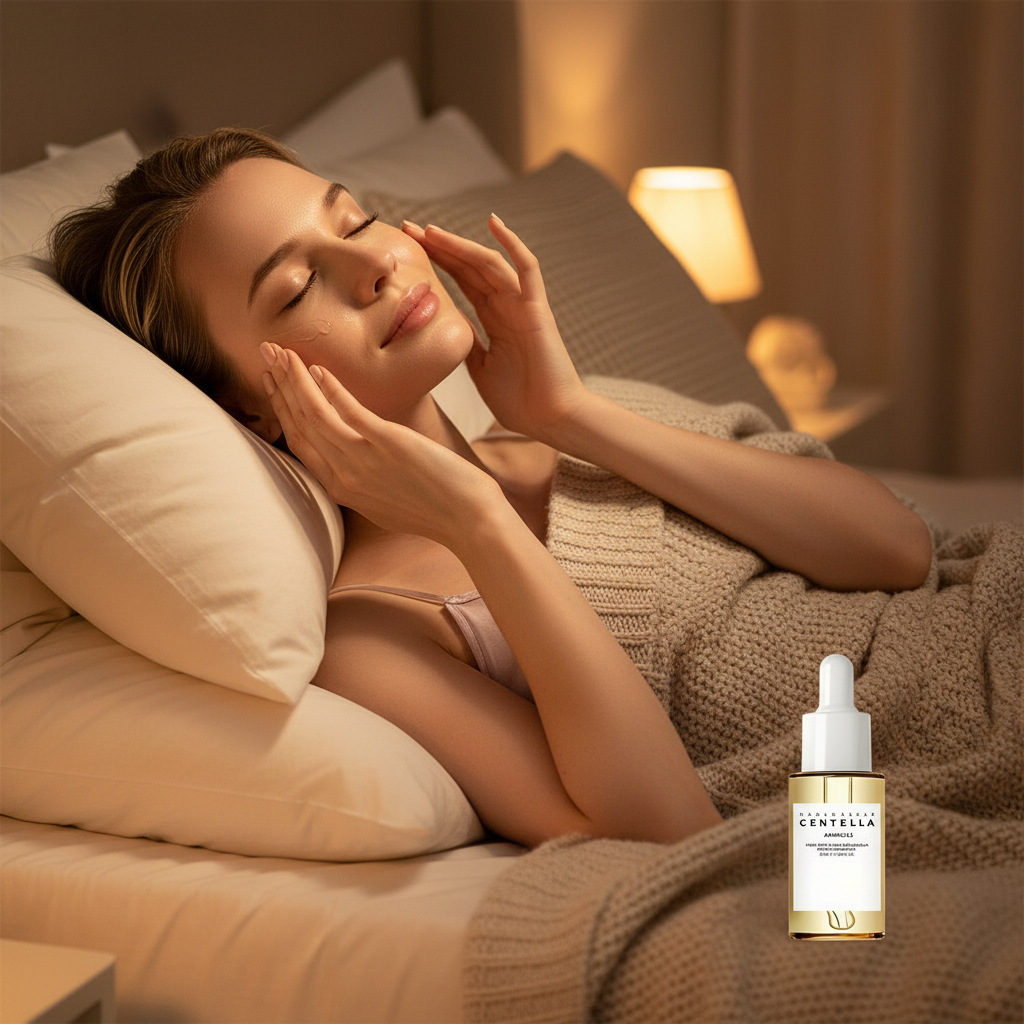 Madagascar Centella Asiatica Serum 55ml - Sensitive skin soothing formula with acne fighting，deep moisturizing benefits for face